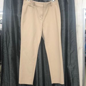 Khaki White House black market slim ankle pants